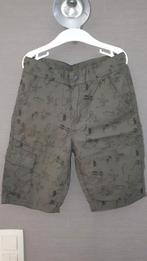 Groene short met print, Ophalen of Verzenden, Zo goed als nieuw, Jongen, Broek
