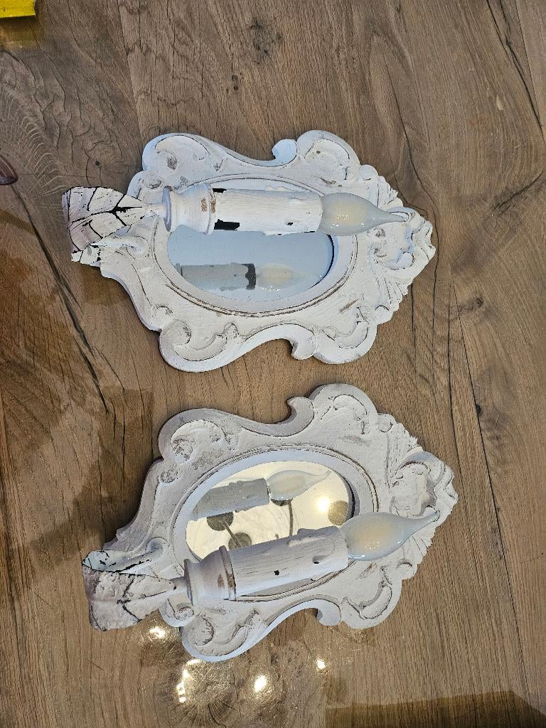 Appliques Shabby Chic, Enlèvement, Neuf, Bois, Shabby Chic