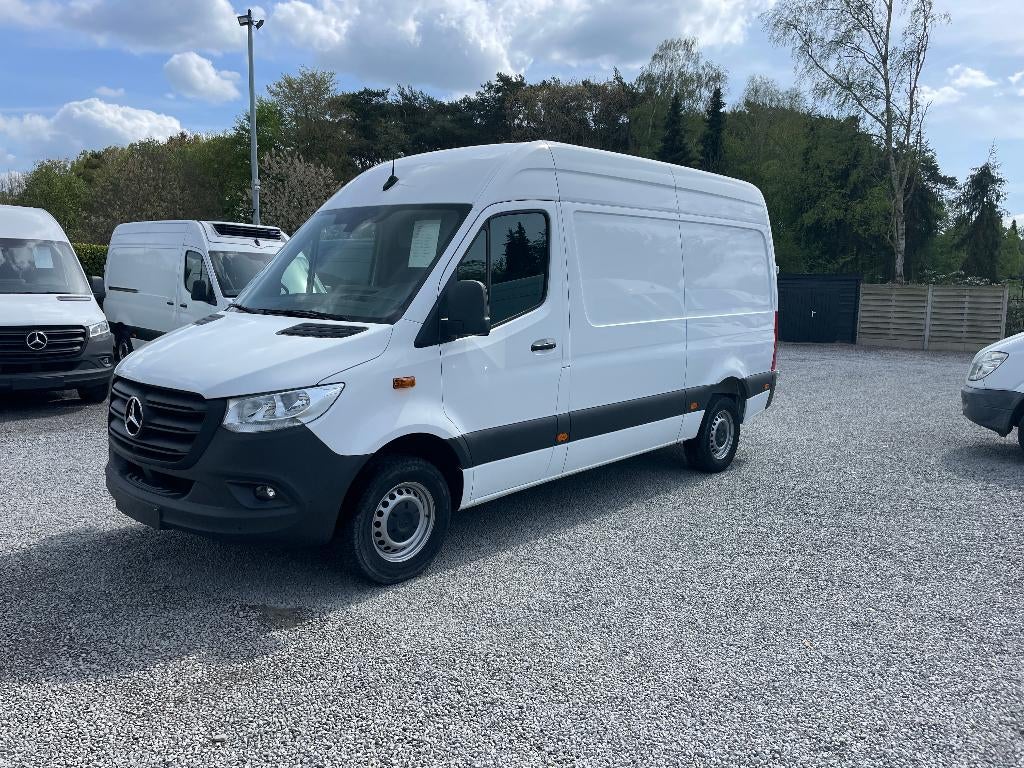 MERCEDES SPRINTER 317CD L2+H2, Auto's, Bestelwagens en Lichte vracht, Electronic Stability Program (ESP), 4 cilinders, Wit, Mercedes-Benz