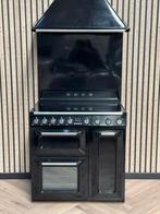 Smeg Victoria Inductie 90cm + Fornuis + Afzuigkap, Enlèvement ou Envoi, Gril, Gaz