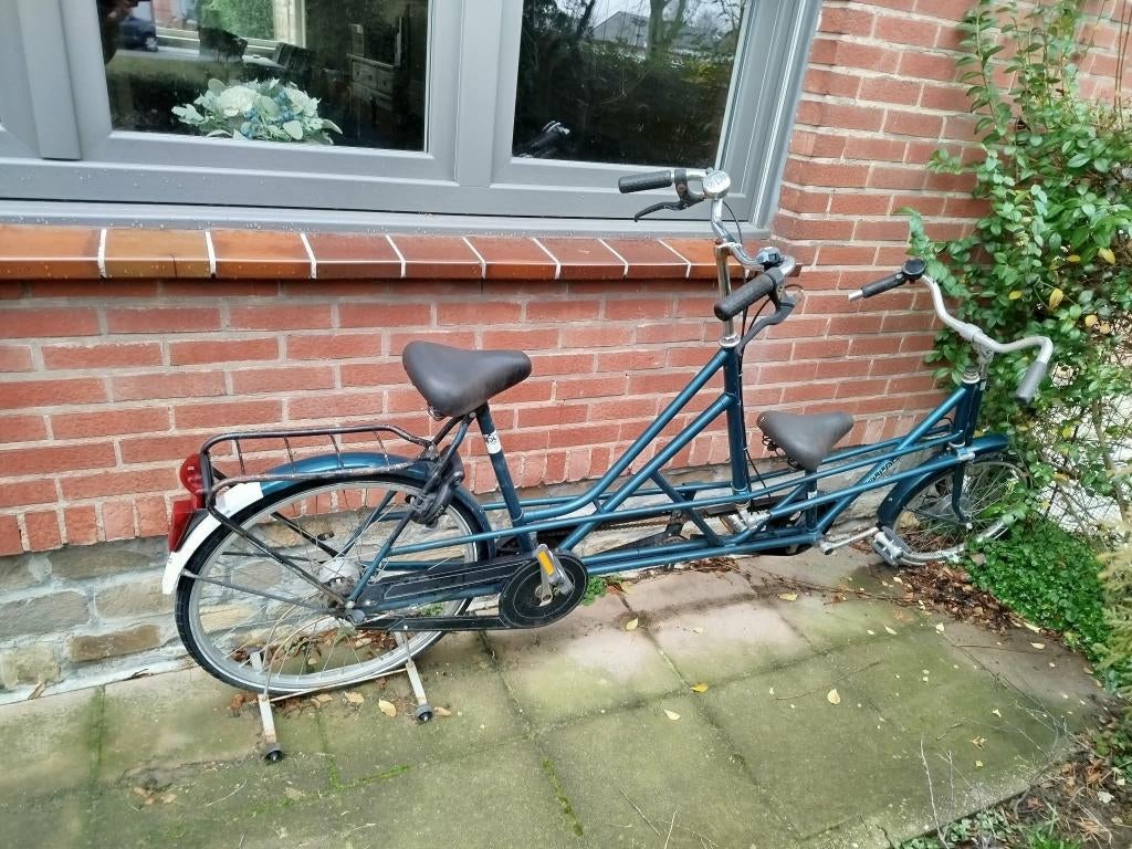 Tandem voor volwassen en kind, Fietsen en Brommers, Ophalen, Gebruikt