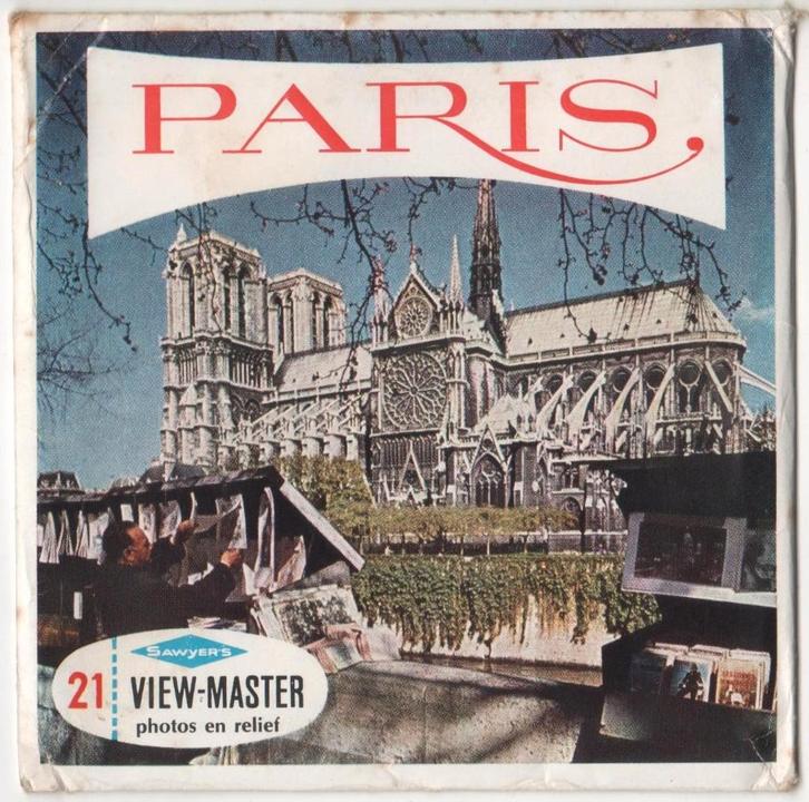 View-master Paris C 166, Antiquités & Art, Antiquités | Jouets, Enlèvement ou Envoi
