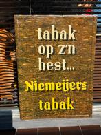 Niemijers tabak oud origineel reclamebord, Ophalen of Verzenden, Gebruikt, Reclamebord