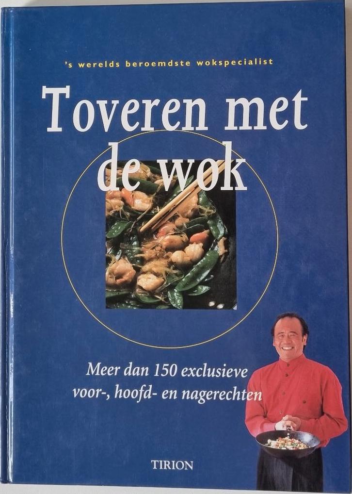 Toveren met de wok - Ken Hom - 1997, Livres, Livres de cuisine, Utilisé, Entrées et Soupes, Plat principal, Tapas, Snacks et Dim Sum