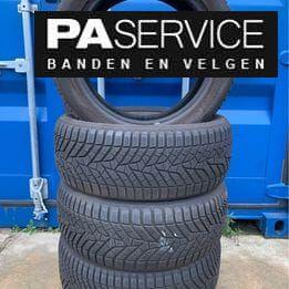 4x Yokohama winterbanden 225 50 18 met 7,8 mm, 18 inch, Gebruikt, -, -