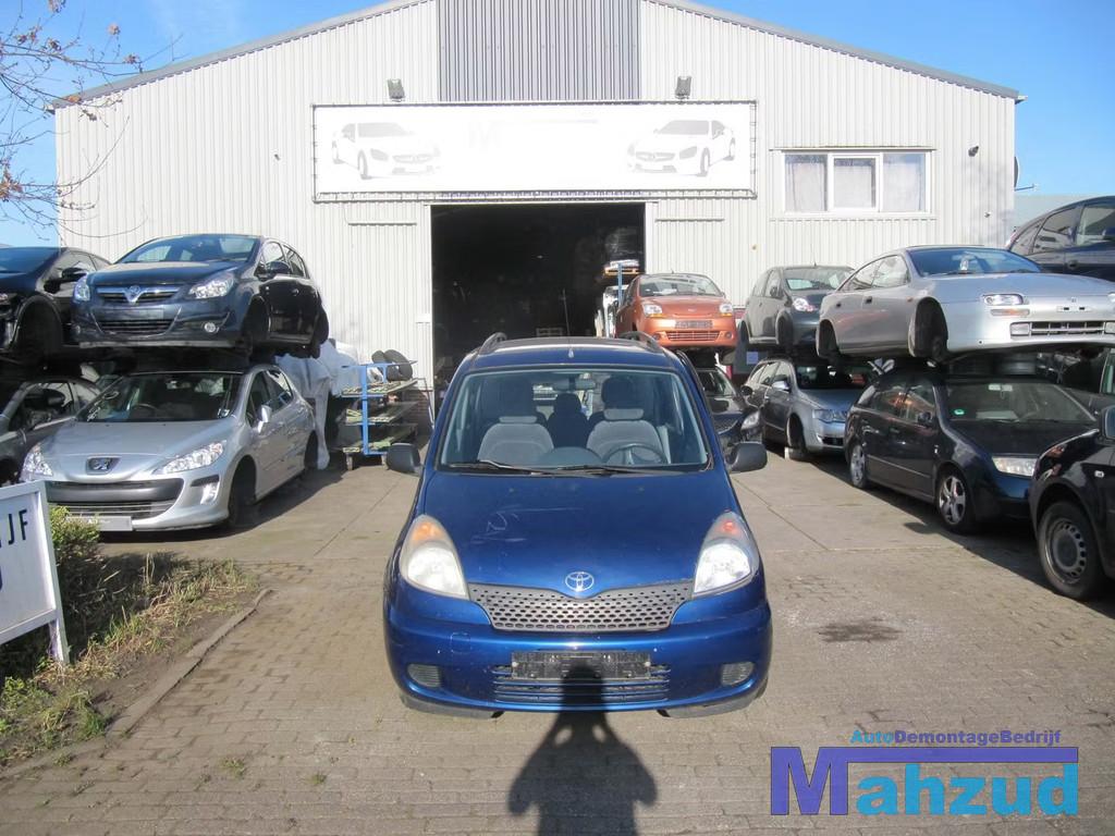 1999 Toyota Yaris Verso 1.3-16V VVT-i Demontage sloop (238), Info@toyota.co.jp, Toyota Motor Corporation, Toyota-Cho 1
471-8571  Toyota City