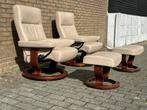 Prachtige set van Stressless Atlantic fauteuils, Huis en Inrichting, Ophalen, Zo goed als nieuw