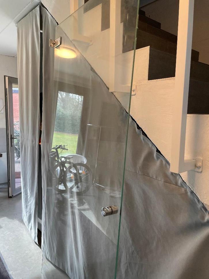 Porte vitrée, Bricolage & Construction, Fenêtres & Moustiquaires, Utilisé, Porte intérieure, 215 cm ou plus, 80 à 100 cm, Verre