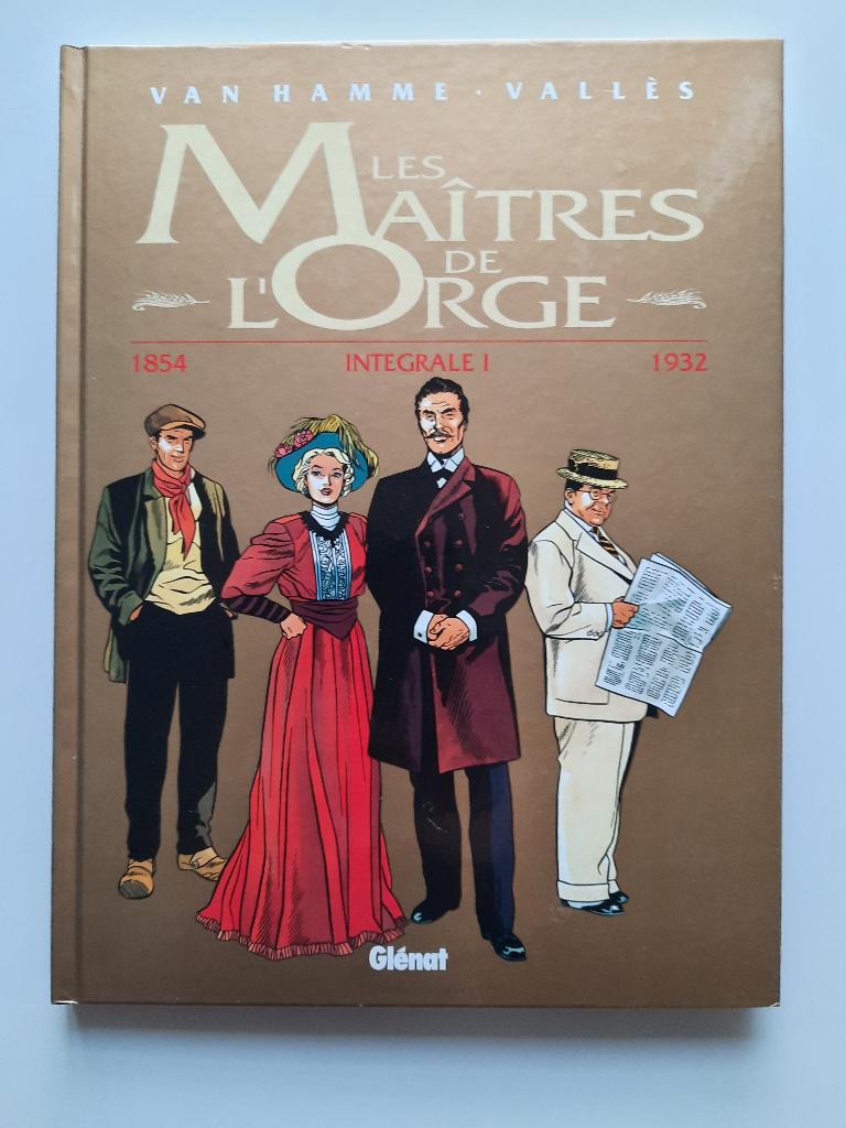 Les maîtres de l'Orge.  Intégrale 1, Une BD, Comme neuf, Van Hamme - Vallès, Envoi