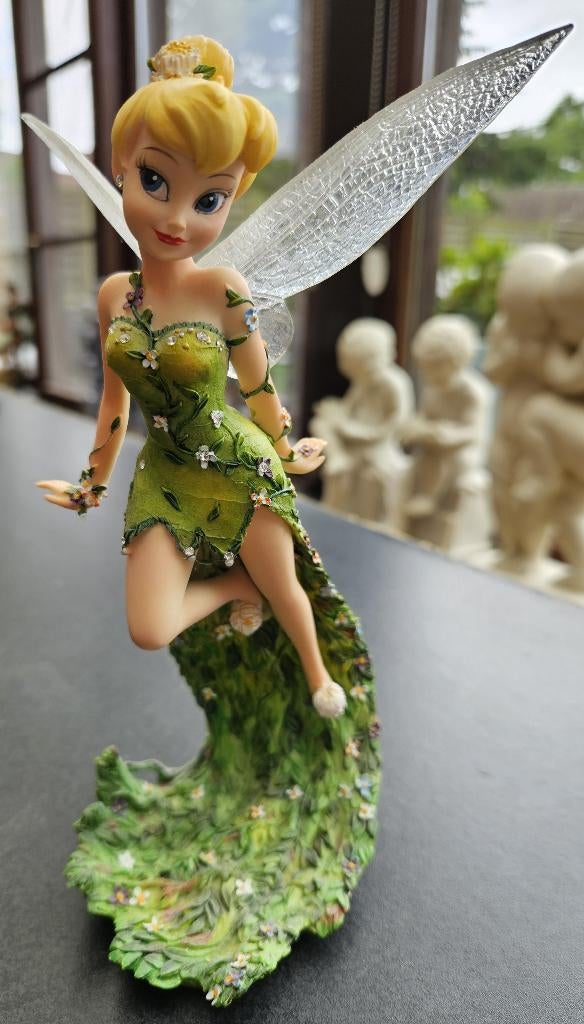 Disney beeldje Vliegende Tinkerbel, Verzamelen, Disney, Ophalen of Verzenden, Overige figuren, Zo goed als nieuw, Beeldje of Figuurtje