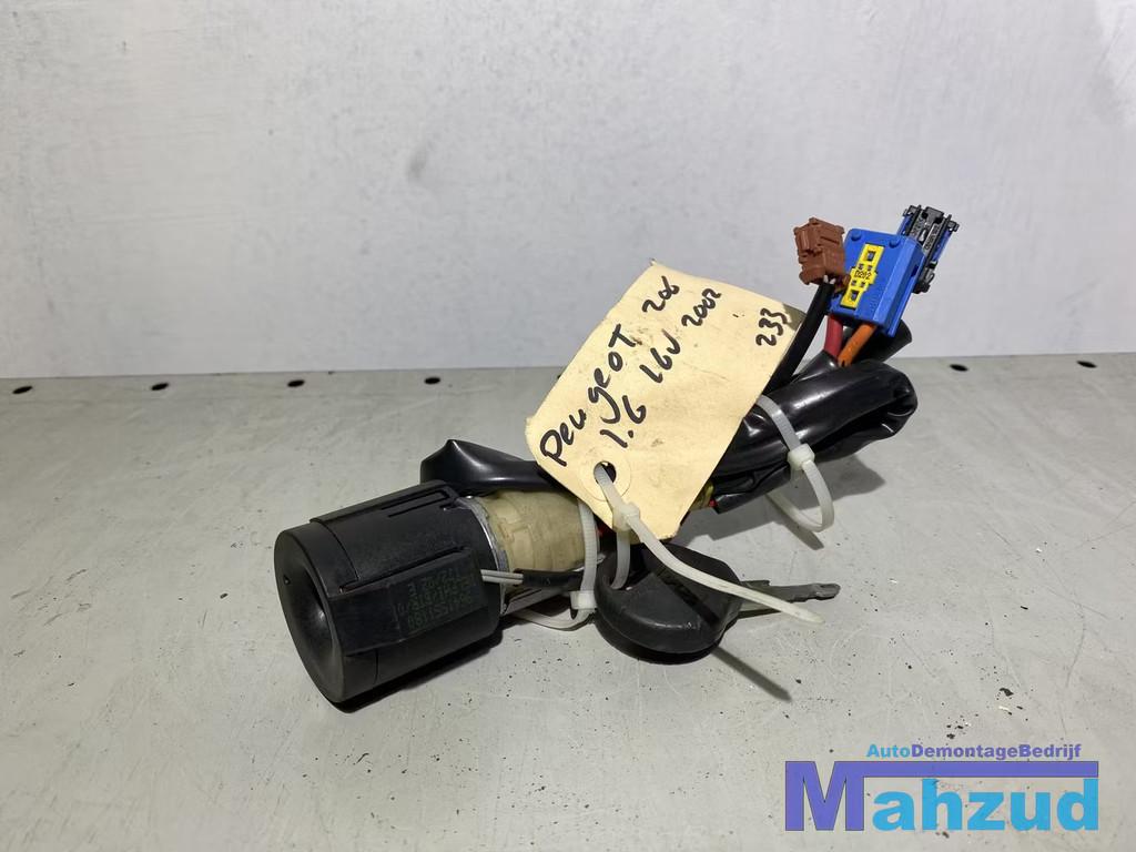 PEUGEOT 206 Contactslot met 1 sleutel, Autos : Pièces & Accessoires, Autres pièces automobiles, Peugeot, Utilisé