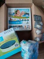 Intex opblaaszwembad, Enlèvement, Neuf, Couverture de piscine