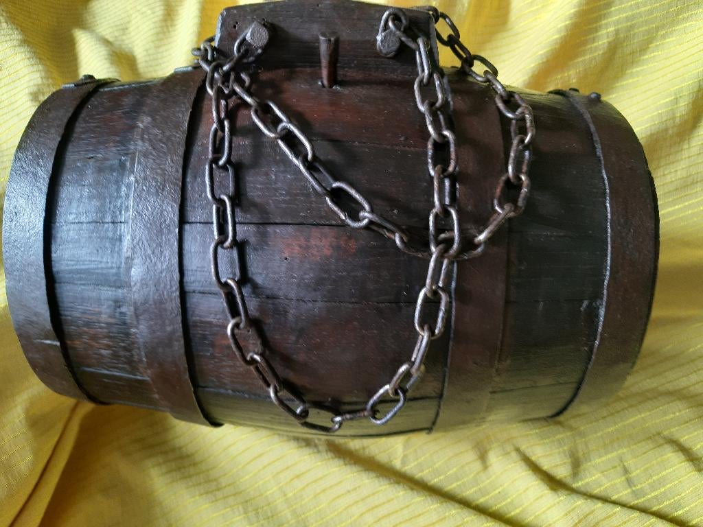 Tonnelet à poudre noire 19ème, Enlèvement ou Envoi, Marine, Autres types