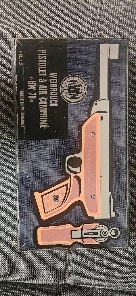 Pistolet a air comprimé (collection), Enlèvement, Utilisé