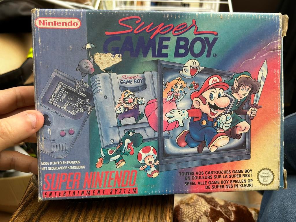 Super game boy adaptateur super nintendo, Games en Spelcomputers, Games | Nintendo Super NES, Gebruikt, Overige genres, Eén computer