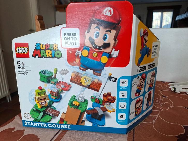 LEGO Super Mario 71360 Adventures with Mario Starter Course, Enfants & Bébés, Jouets | Duplo & Lego, Neuf, Lego, Ensemble complet