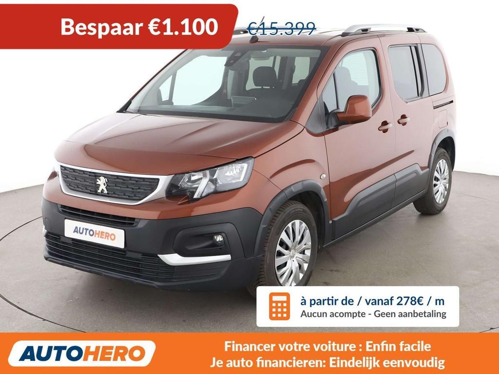 Peugeot Rifter 1.5 Blue-HDi Active L1 (bj 2020), Auto's, Peugeot, Voorwielaandrijving, 75 kW, Stof, Gebruikt