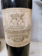 Zeer oude fles wijn  Château Filhot uit 1939,, Verzamelen, Wijnen, Ophalen of Verzenden