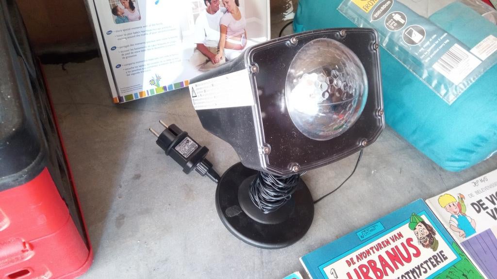 Projector lichtjes, Enlèvement, Éclairage