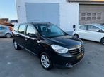 Dacia Lodgy 1.2 TCe Liberty 7pl. 2016 Garantie, Auto's, Monovolume, Parkeersensor, Euro 6, Zwart