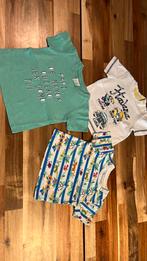 Set 3 t-shirts maat 68, Enlèvement ou Envoi, Utilisé, Garçon, Chemisette ou Manches longues