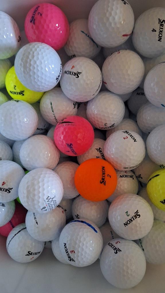 125 Srixon ballen, Sport en Fitness, Golf, Ophalen, Zo goed als nieuw, Bal(len)