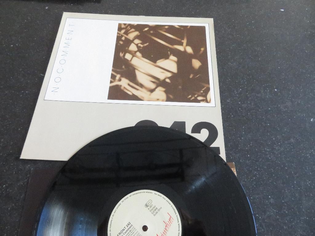 Front 242 – No Comment, Ophalen of Verzenden, 1980 - 1989, Gebruikt, Alternative
