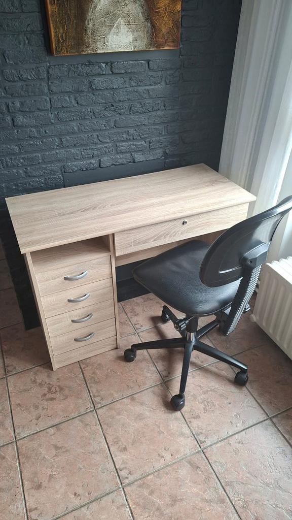Bureau + stoel, Ophalen