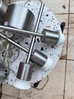 Set van 3 IKEA Sken Design Pendellampen – Geborsteld Staal, Huis en Inrichting, Lampen | Hanglampen, Ophalen, Zo goed als nieuw