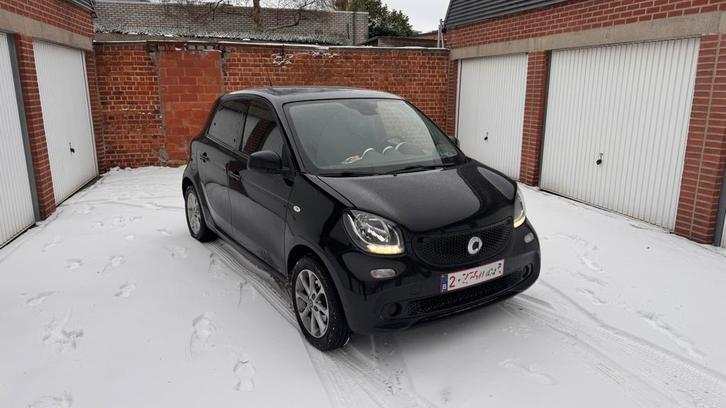 Smart ForFour 1.0 Euro6B 2018, Autos, Smart, Particulier, ForFour, Essence, Euro 6, 5 portes, Boîte manuelle, Noir