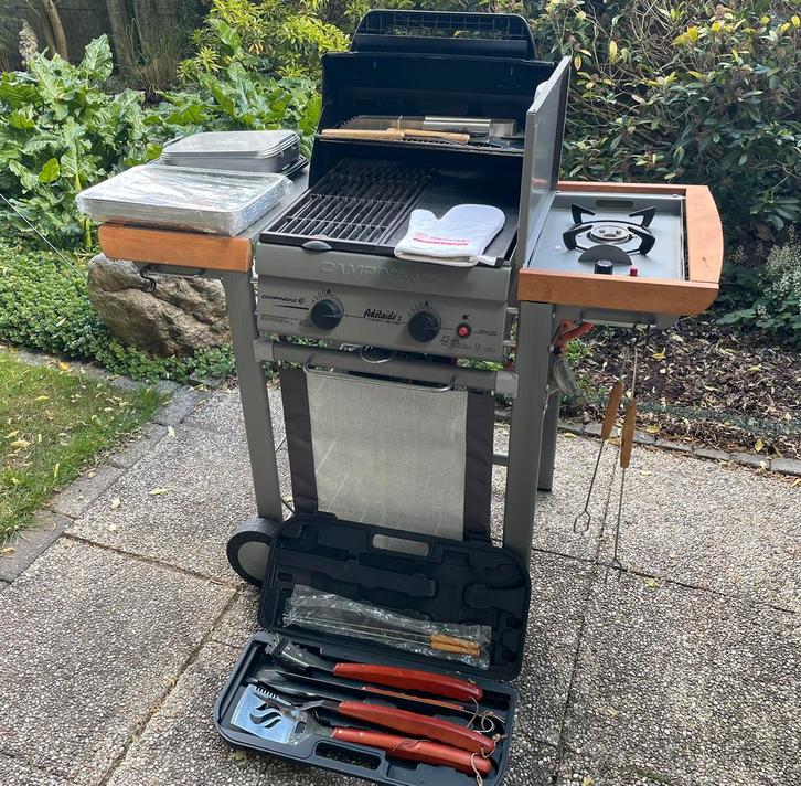 Gasbarbeque als nieuw !, Tuin en Terras, Gasbarbecues, Zo goed als nieuw, Ophalen