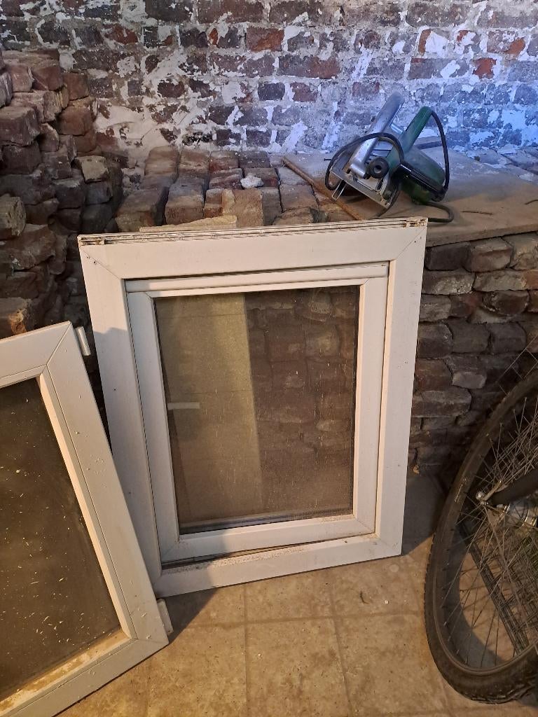 Pvc raam, Doe-het-zelf en Bouw, Ophalen, Gebruikt, Minder dan 80 cm, 80 tot 120 cm