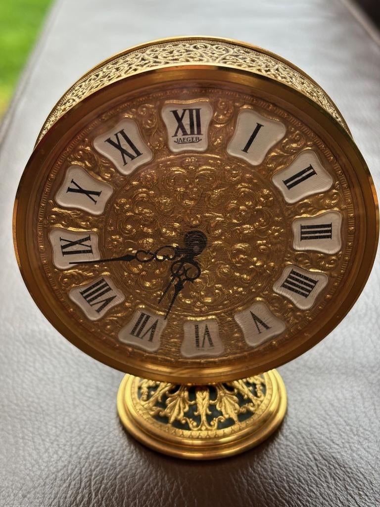 Rare Pendulette Réveil Jaeger Récital – Calibre 240 – 1961, Antiquités & Art, Antiquités | Horloges, Enlèvement