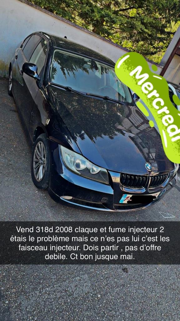 Bmw 318D 2l N47, Autos : Pièces & Accessoires, Autres pièces automobiles, Enlèvement, BMW