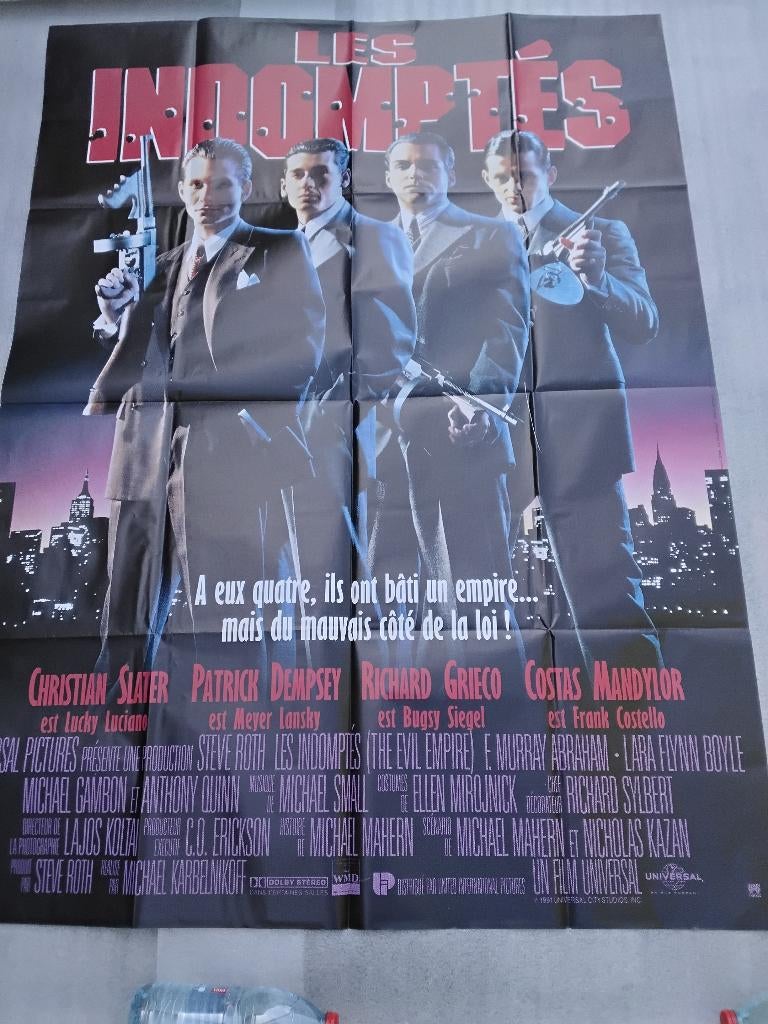 Ancienne affiche de cinema les indomptable, Enlèvement ou Envoi, Comme neuf, Film, Affiche