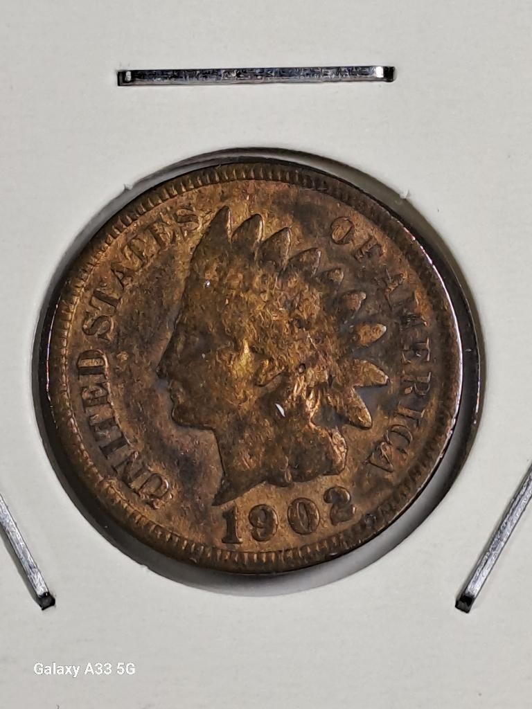 USA 1 cent 1902 tête indien, Enlèvement ou Envoi, Monnaie en vrac