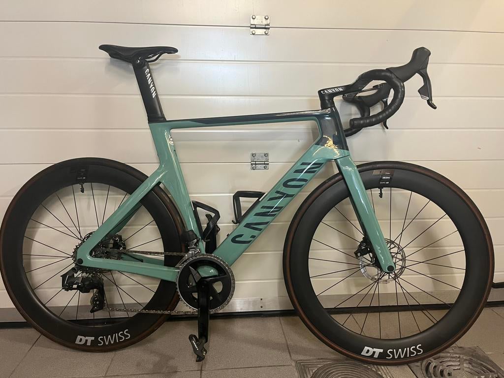 Canyon Aeroad CF SLX 7, Fietsen en Brommers, Fietsen | Racefietsen, 28 inch, Carbon, Zo goed als nieuw, 57 tot 61 cm