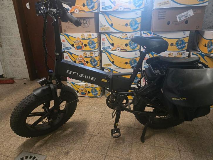 engwe electrichse plooi fiets 2 batterijen 750watt, Fietsen en Brommers, Minibikes, Midibikes en Pitbikes, Ophalen of Verzenden