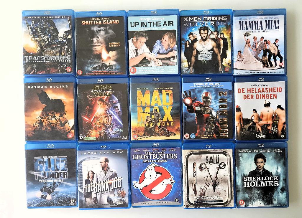 groot lot 48 met blu ray's, Cd's en Dvd's, Ophalen of Verzenden
