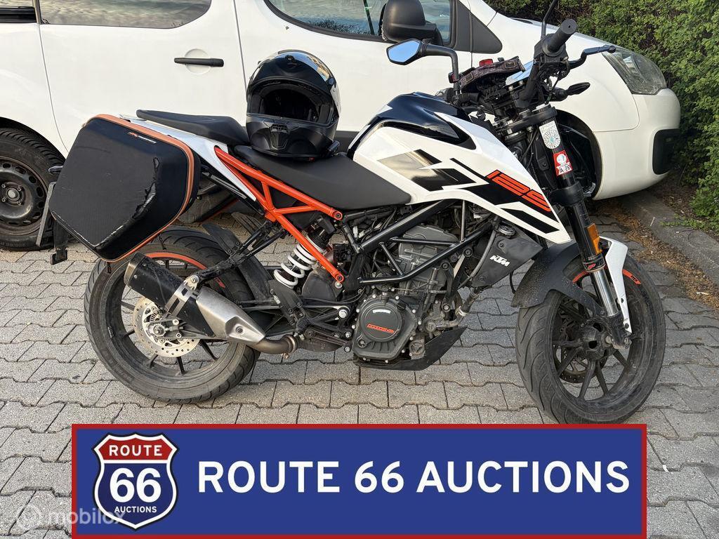 KTM 125 Duke | 2019 | Route 66 Auctions, Autos, Autos Autre, Achat, Entreprise, Boîte manuelle, Autre carrosserie