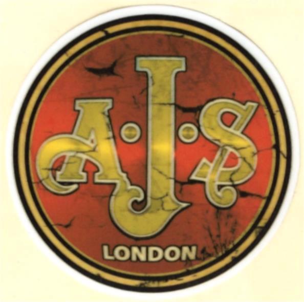 AJS London sticker #7, Motos, Accessoires | Autocollants, Envoi