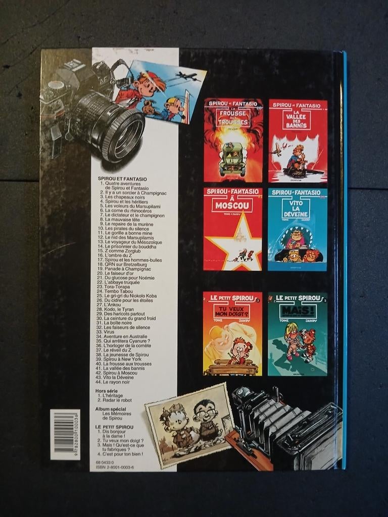 Bd spirou et fantasio 1, Livres, Enlèvement ou Envoi