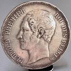 5 Francs Zilveren (1853) – Huwelijk Leopold & Maria-Hendrika, Enlèvement ou Envoi, Belgique, Monnaie en vrac, Argent