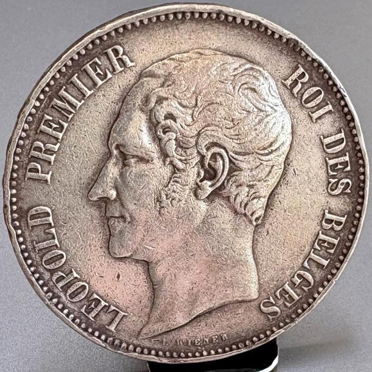 5 Francs Zilveren (1853) – Huwelijk Leopold & Maria-Hendrika, Postzegels en Munten, Munten | Europa | Niet-Euromunten, Losse munt