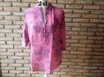 (157)- blouse femme t.2xl rose  - made in italy -, Maat 42/44 (L), Ophalen of Verzenden, Zo goed als nieuw, Made in italy