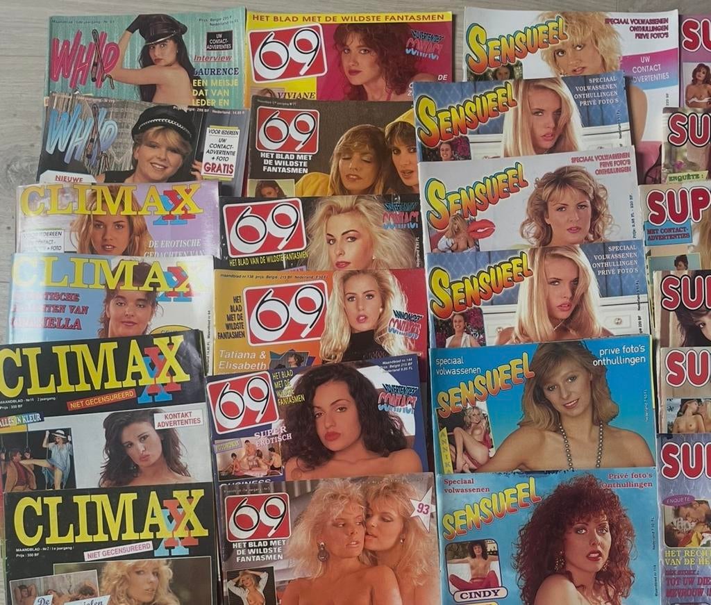 Erotische tijdschriften, Verzenden, Zo goed als nieuw