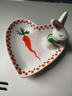 Plateau en porcelaine décoré à la main