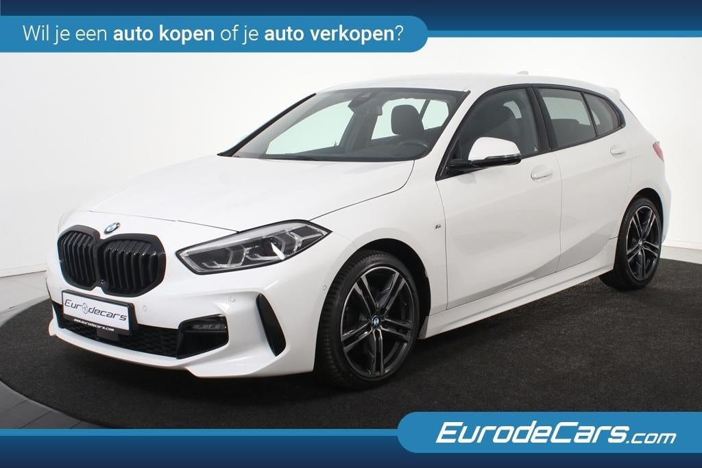 BMW 118i M-Sport *Leer*Navigatie*Camera*Stoelverwarming*, Autos, BMW, Achat, Entreprise, Commande vocale, Entretenue par le concessionnaire
