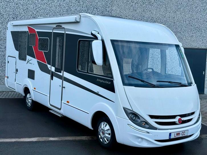 CAMPING-CAR INTÉGRAL BÜRSTNER VISEO I 720 G, Caravanes & Camping, Camping-cars, Entreprise, jusqu'à 4, Intégral, Bürstner, Fiat