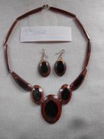 collier + boucles d'oreilles 5€, fait main au Brésil, Enlèvement ou Envoi, Neuf, Autres matériaux